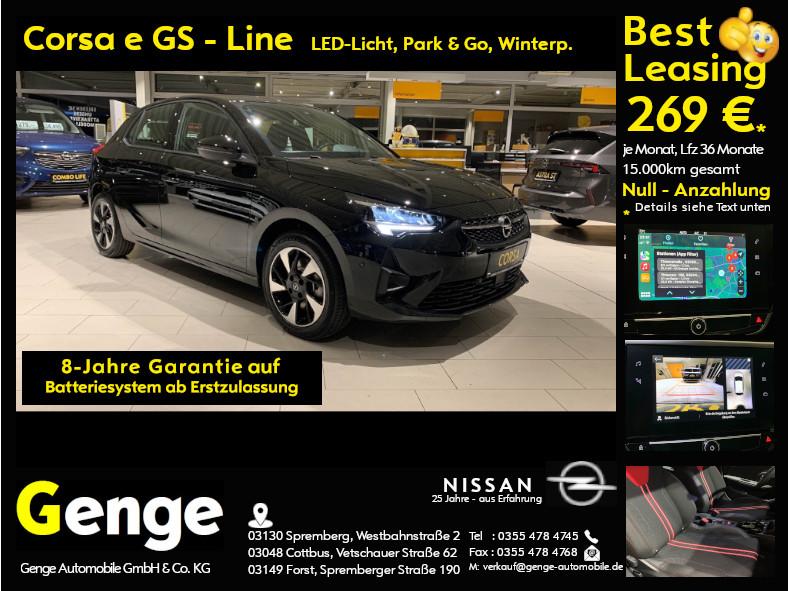 Opel Corsa-e GS Line,11-KW-Lader,Park & Go Plus,Sitz&