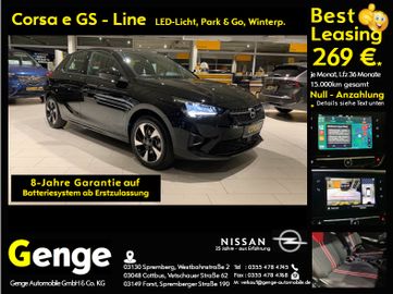 Opel Leasingangebot: Opel Corsa-e GS Line,11-KW-Lader,Park & Go Plus,Sitz&