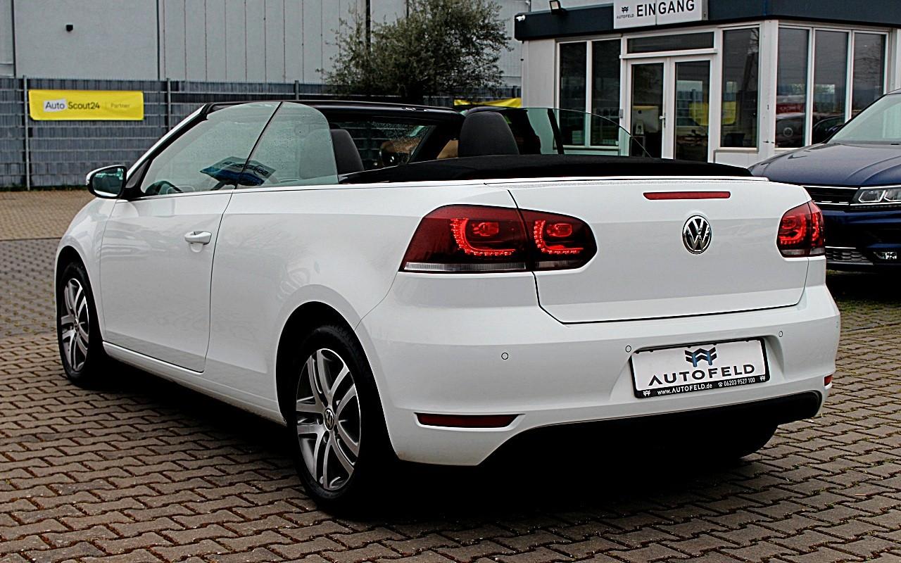 Volkswagen Golf 6 Cabrio 1.4 TSI/VOLL SHEFT/1HD/AHK/LEDER/