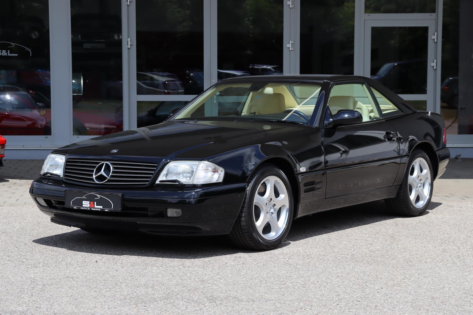 Mercedes-Benz SL 320 3.2 V6 / NAPPA-HELIOS / Verdeck schwarz
