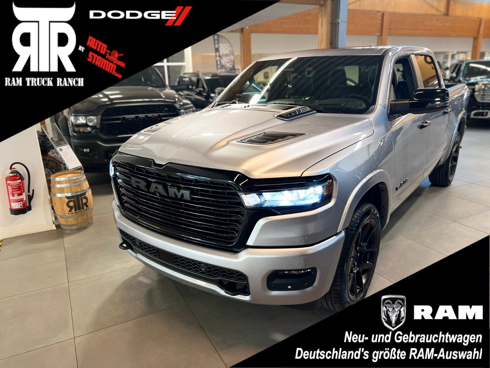 Fahrzeugabbildung Dodge RAM 1500 Laramie Night Premium, LUFT*AKTION*