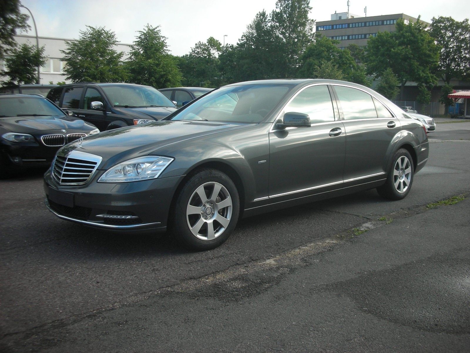 Mercedes S 350 2012, 3.5 benzīns, Automāts, Sedans, Pelēks — Latvijā