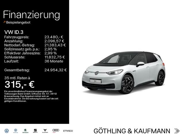 VW ID.3 Pro electric 107kW 1-Gang-Automatik 4 Türen