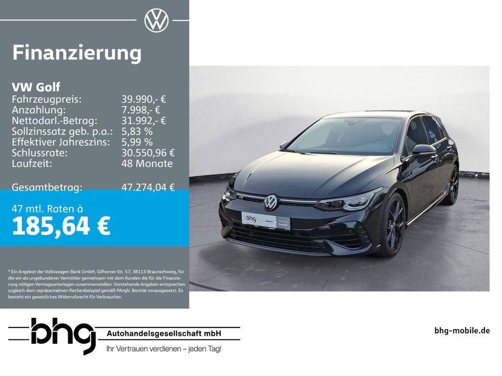 Golf 2.0 TSI 4Motion DSG R Performance