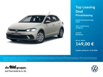 Volkswagen Leasingangebot: Volkswagen Polo 1.0 59kW