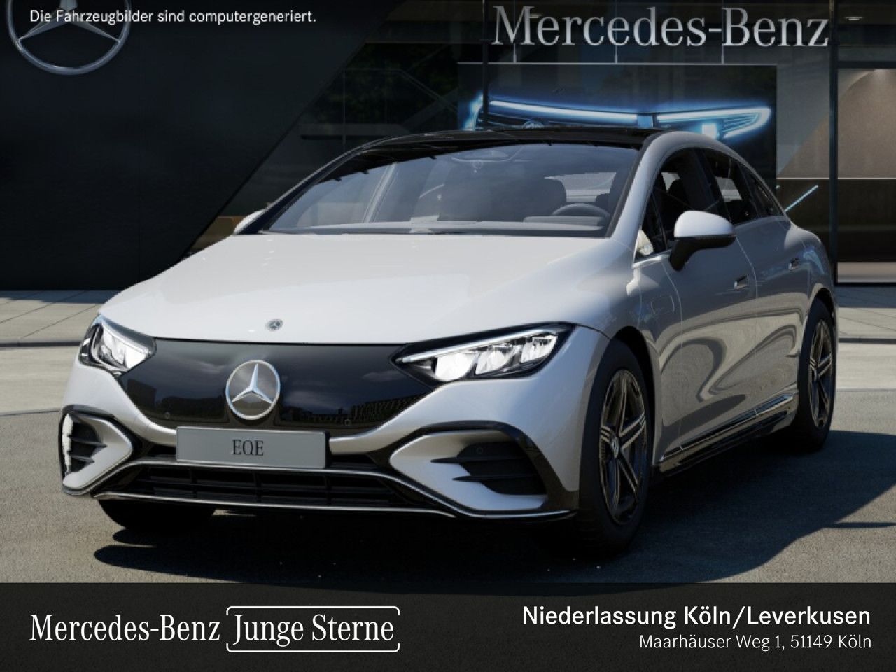 Mercedes-Benz EQE 350 AMG Adv HAL Pano DistrPro Kam LED Memo foto 2