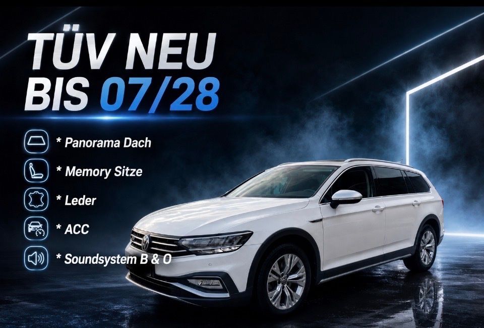 VW Passat Alltrack Leder, Pano, H&amp;K , HUP, Massage 