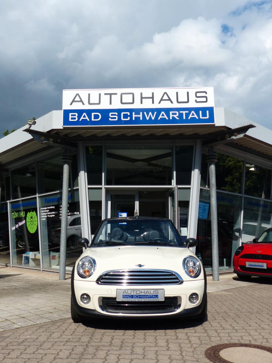 MINI One Cabrio 1.6 "Chili", Leder, Klimaaut., 2. Hd.