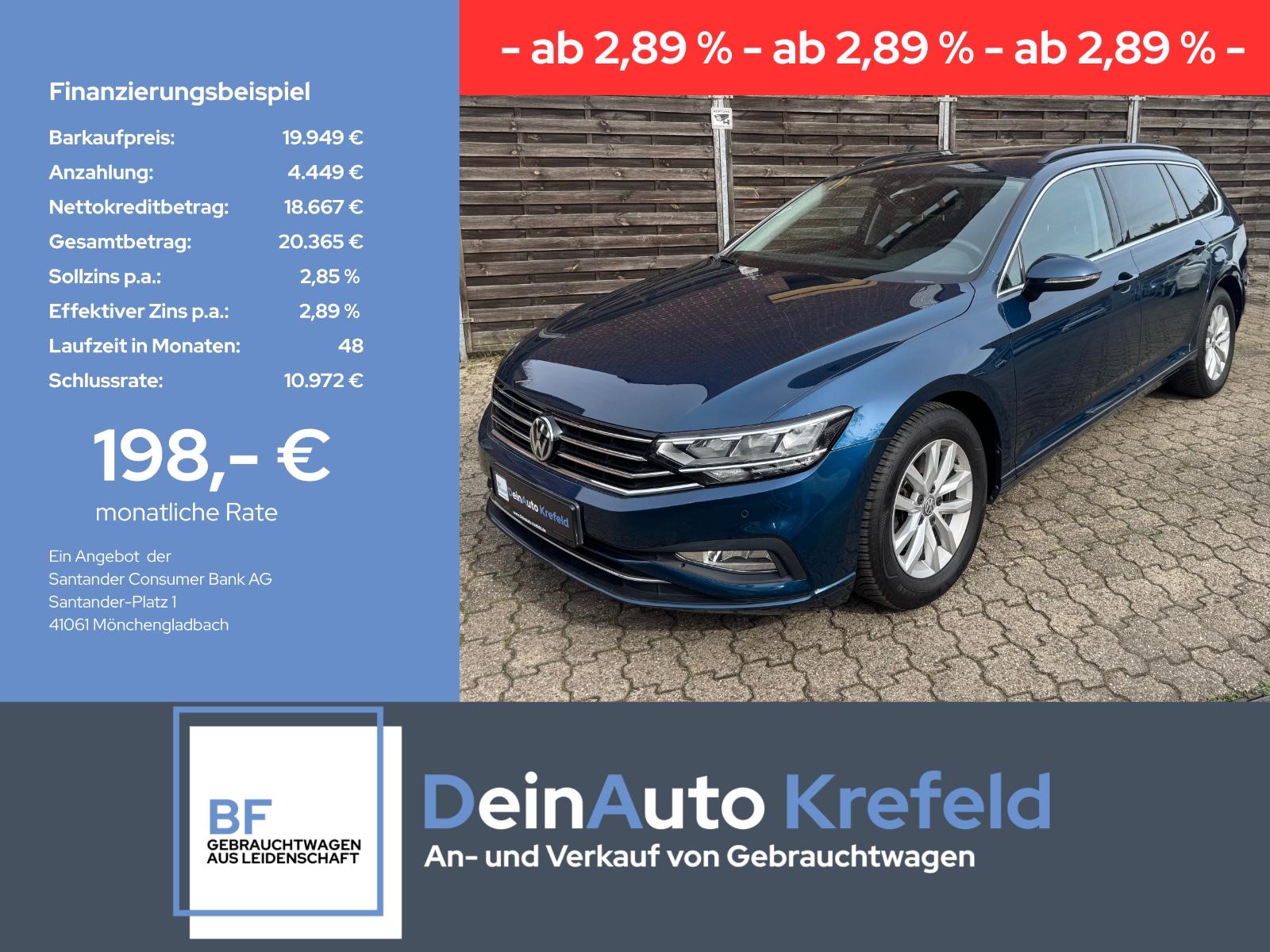 Volkswagen Passat Variant 1.5 TSI DSG Business LED AHK Navi