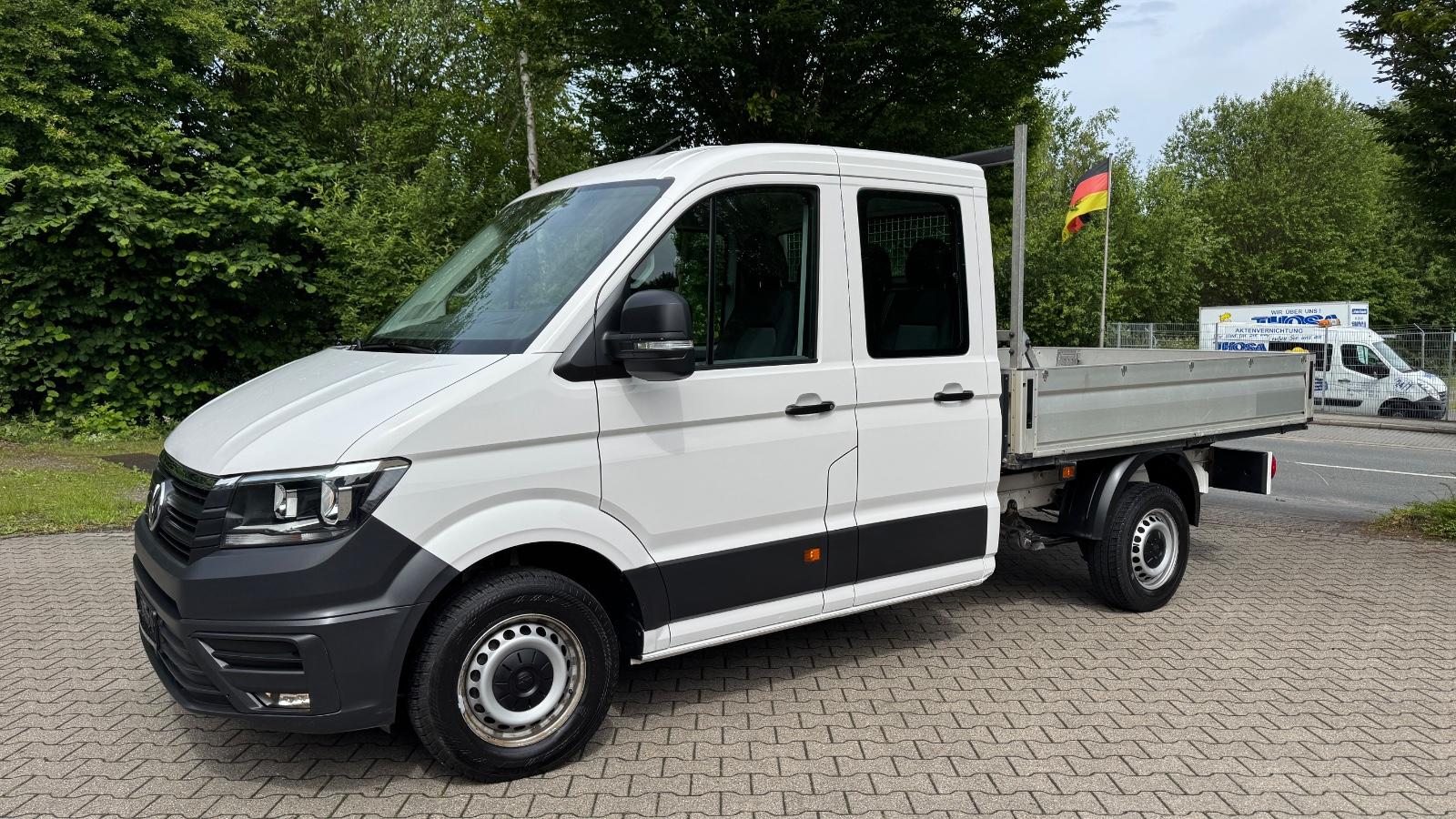Volkswagen Crafter Pritsche 35 L3 DoKa VW.INSP NEU*NAVI*SHz