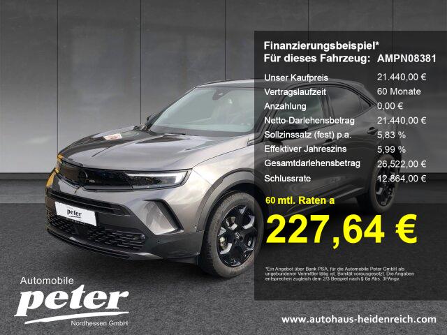 Opel Mokka 1.2 Turbo Black Automatik Klimaautomatik S