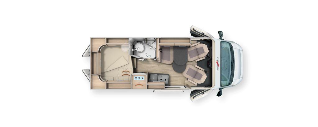 Malibu Van Comfort 600 DB reisefertig aber günstig!!