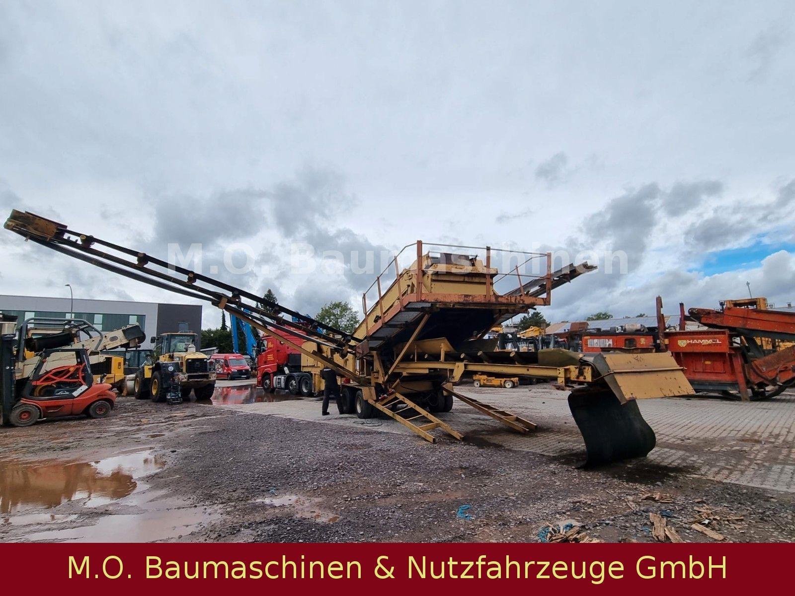 Fahrzeugabbildung Terex Finlay 393 /Mobile Siebanlage/
