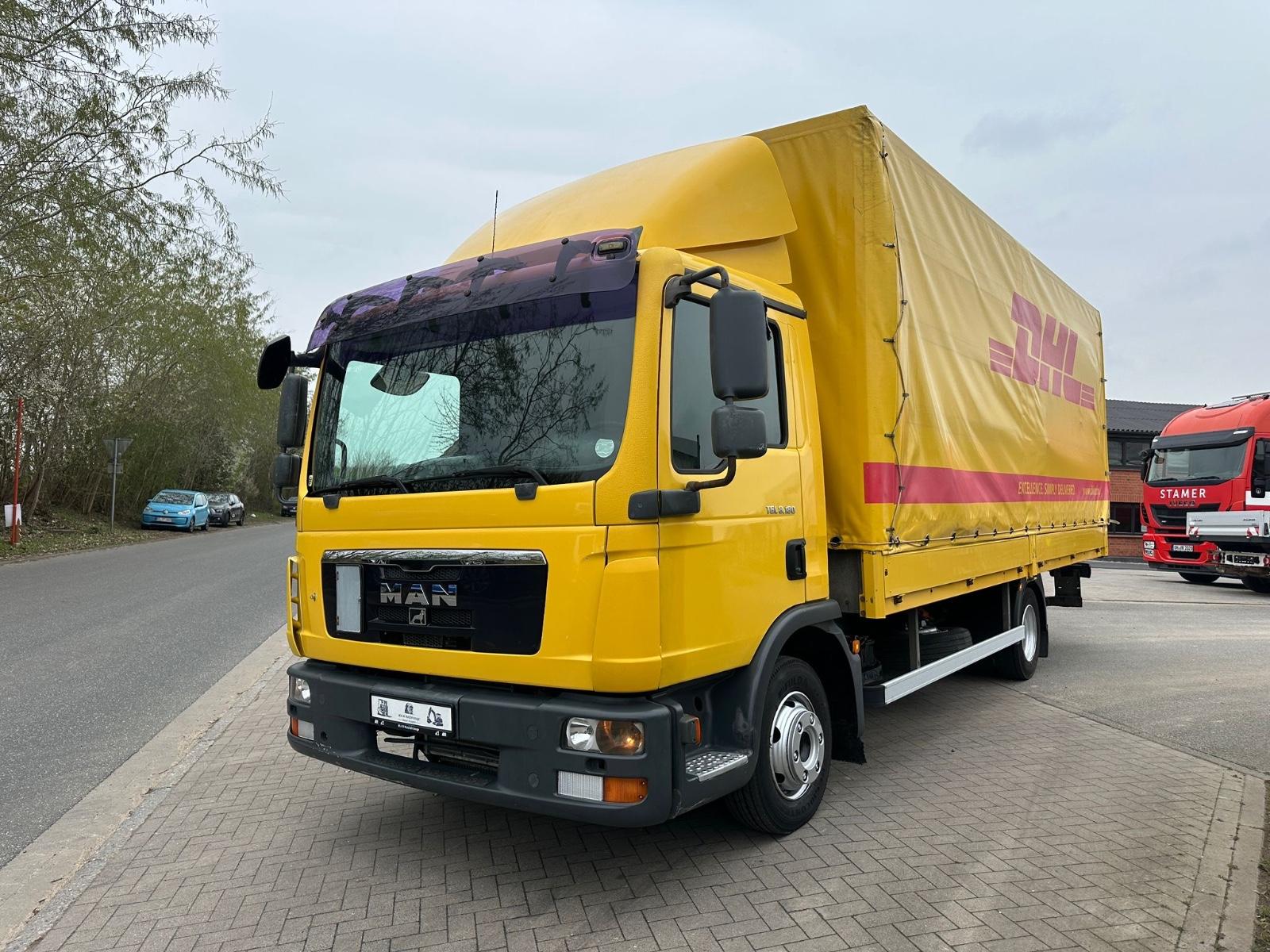 MAN TGL 8.180 | Pritsche+Plane LBW | German Truck
