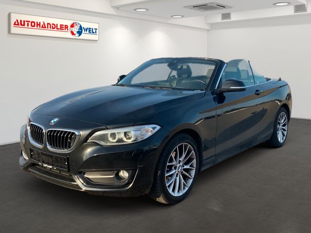 BMW 218i Cabrio Luxury Line Leder Automatik