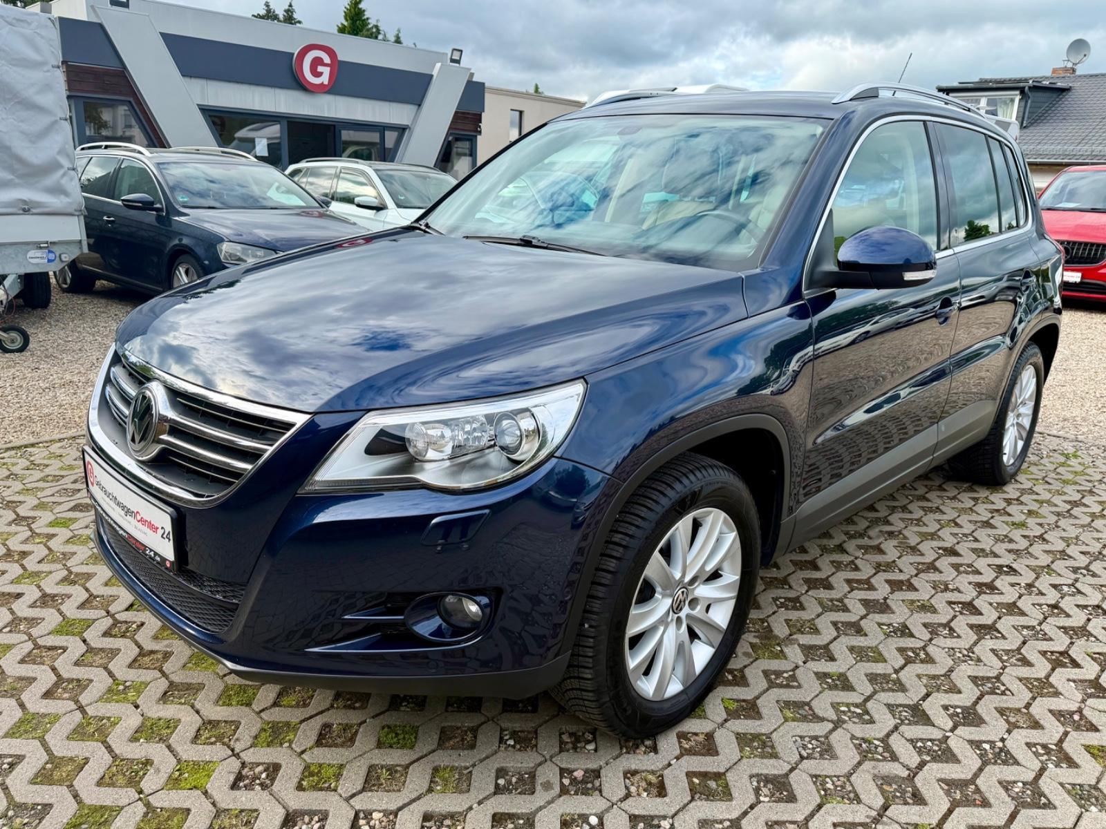Volkswagen Tiguan 2.0 TSI DSG 4MOTION, Leder, AHK, 1.Hand