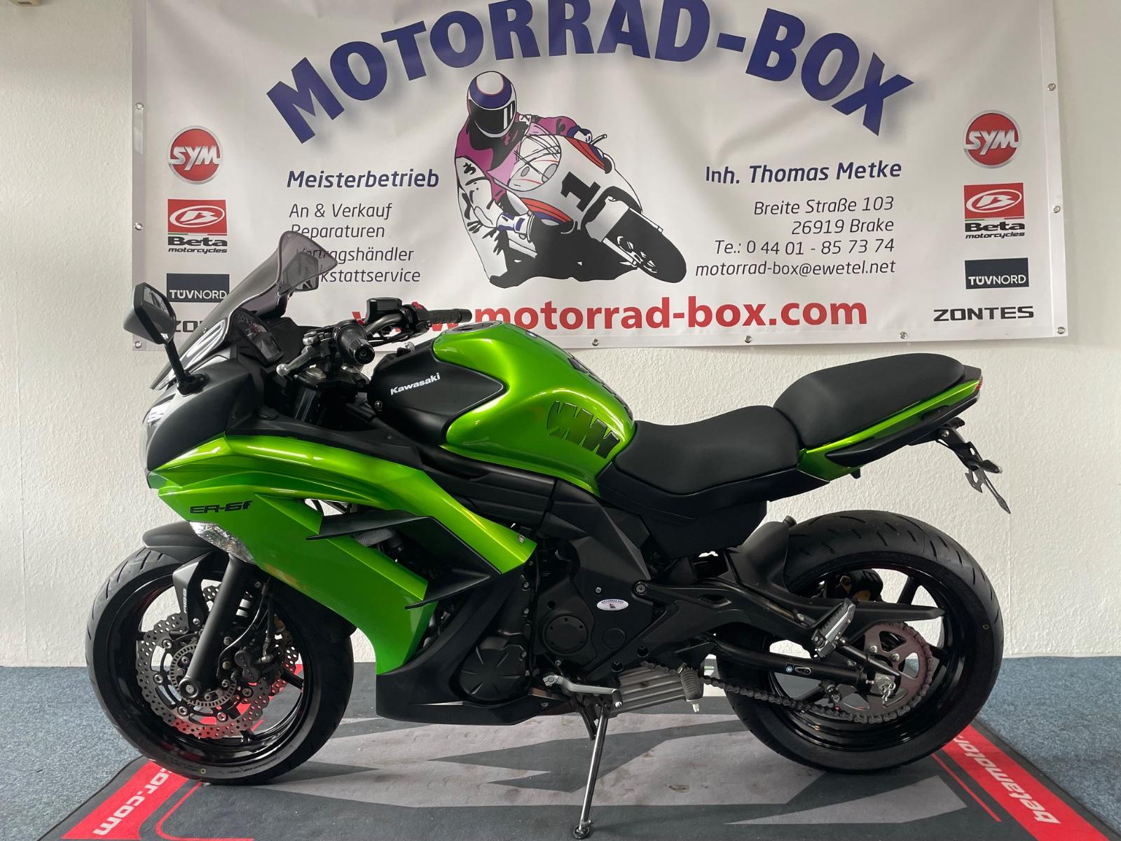 Kawasaki ER 6 F  ER6  1. Hand 3440 KM TOP!!!!!!