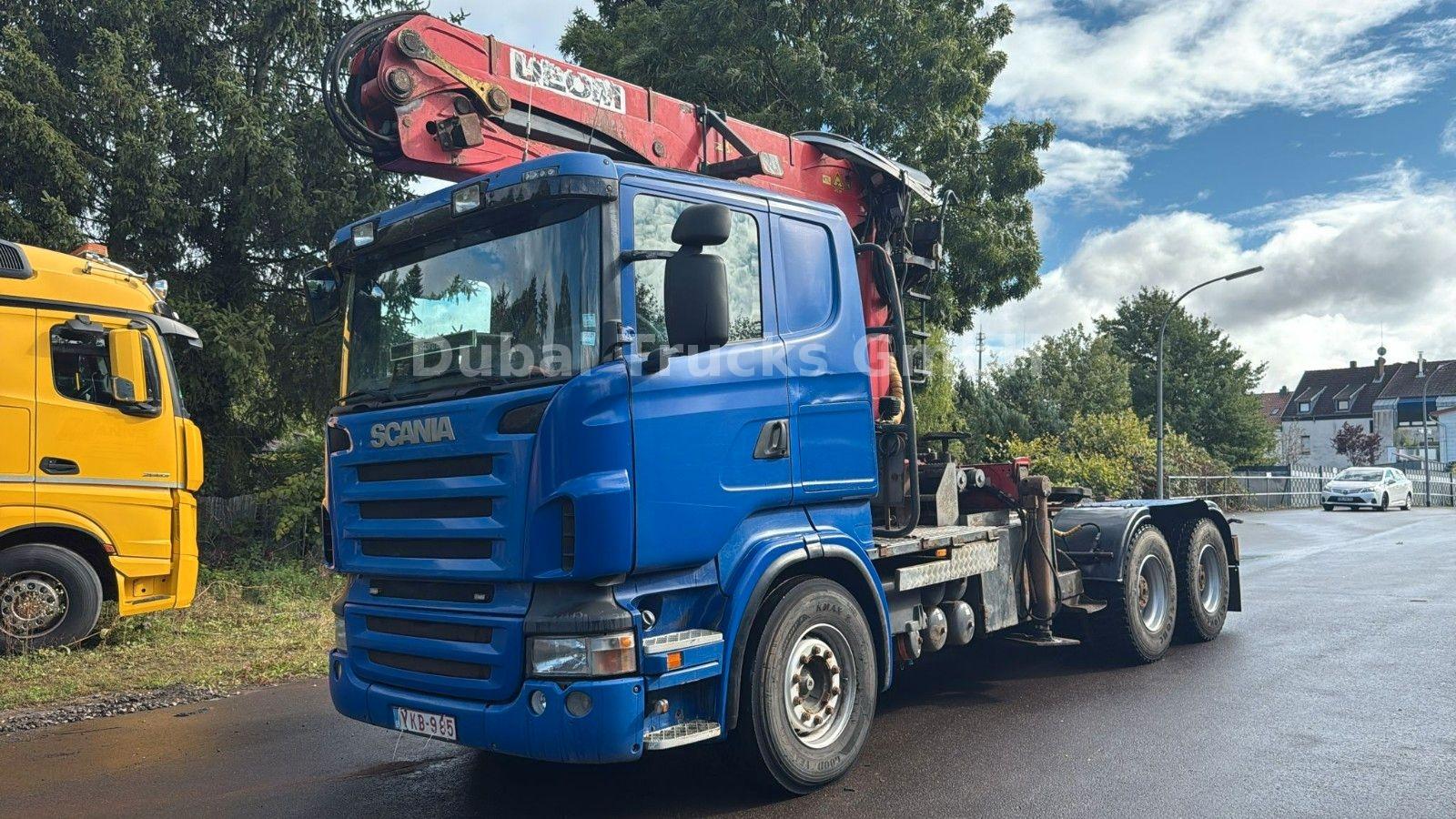 Scania R 500 6x4 Holztransporter
