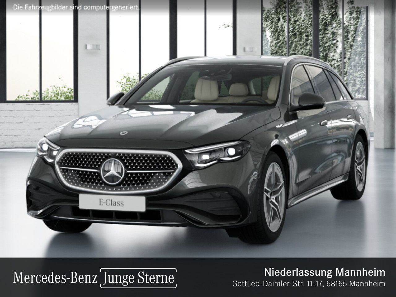 Mercedes-Benz E 300 de 4M T AMG PREMIUM/AHK/AIRMATIC/Fahrass+ imagem 2