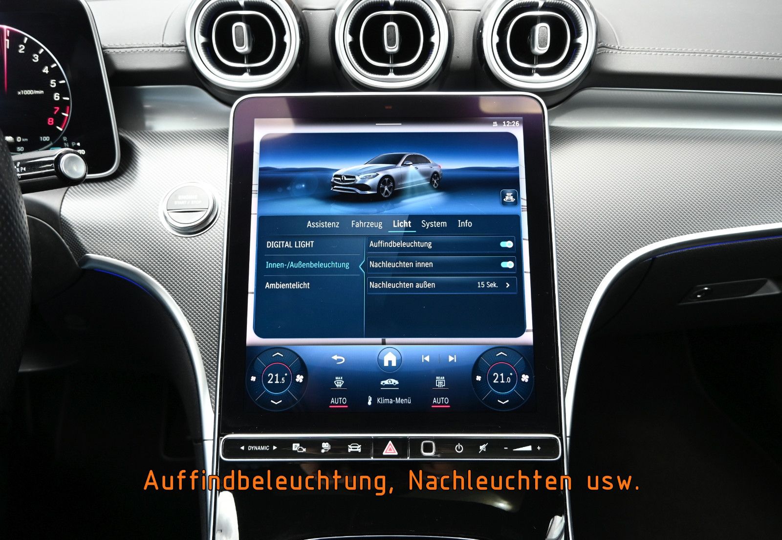 Fahrzeugabbildung Mercedes-Benz C 400 e 4Mat. AMG Line °UVP 100.026€°PANO°AHK°