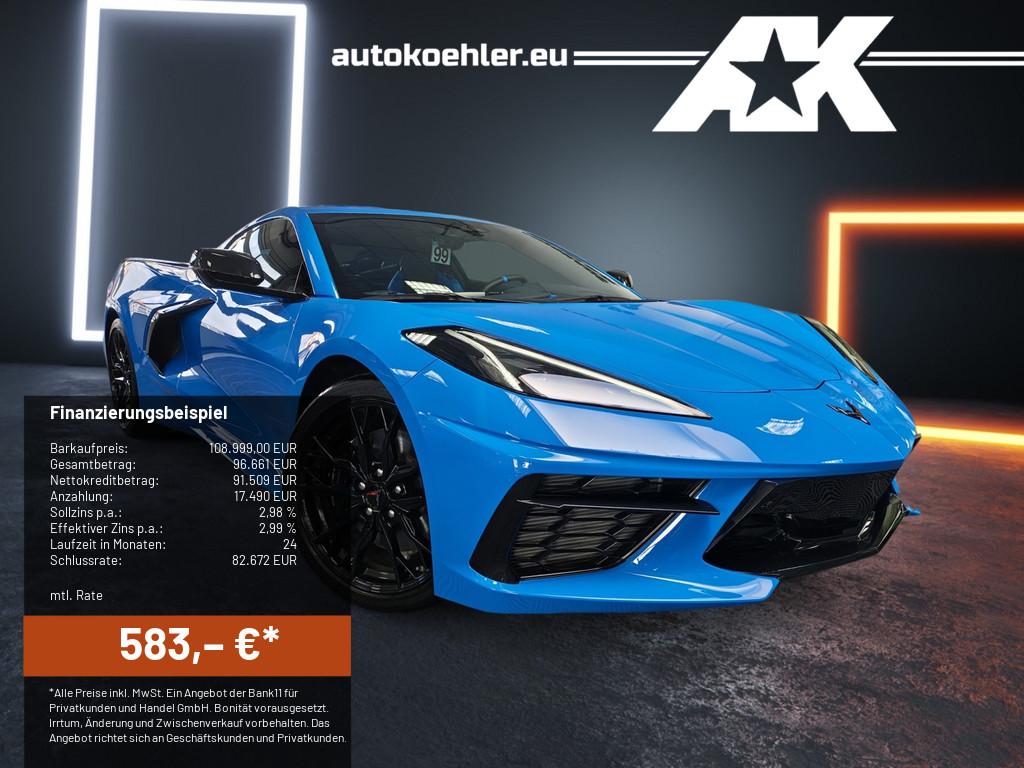 Corvette C8 Coupe 3LT, Lift, Competition Voll LEDER 360°