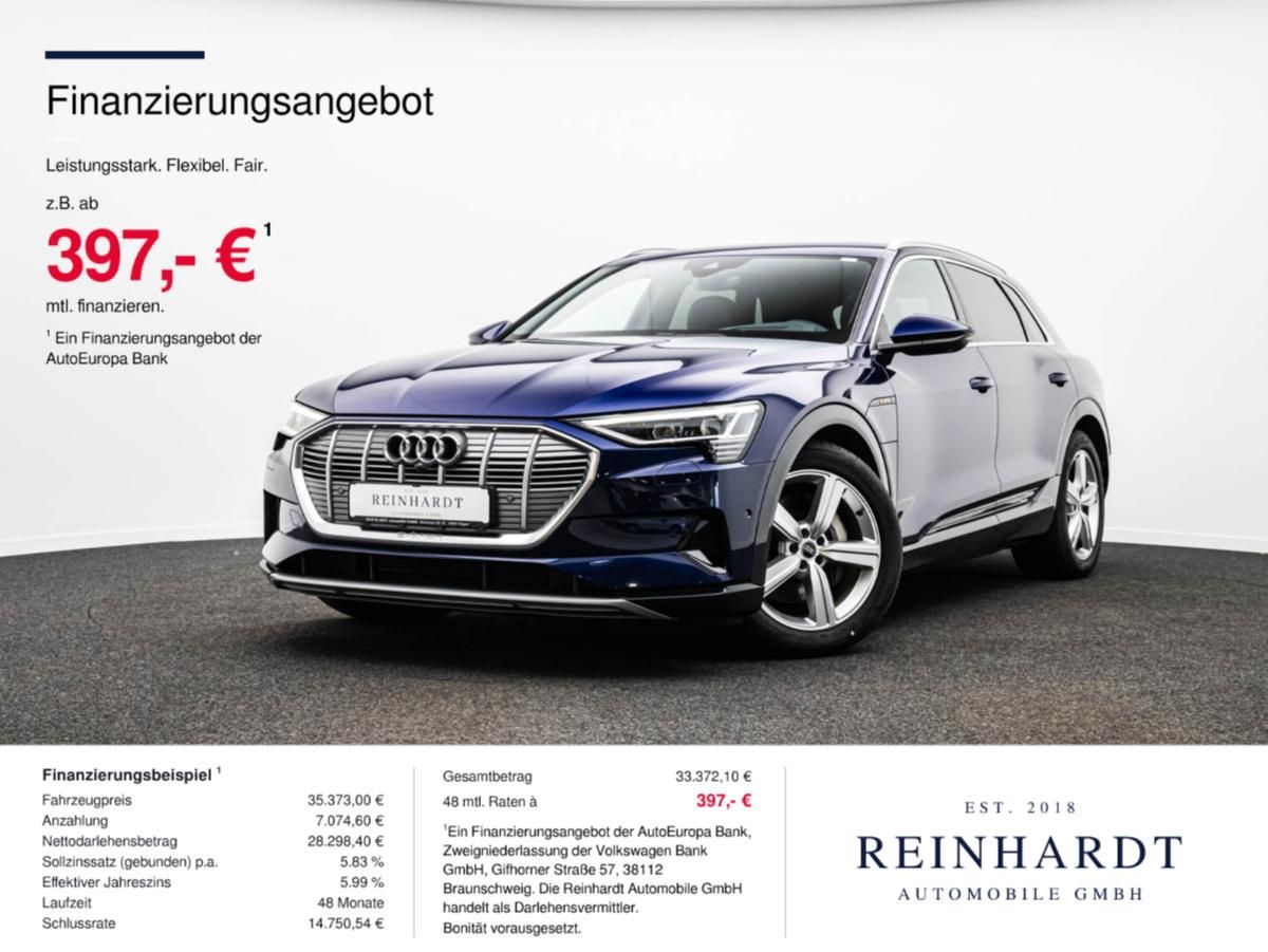 Audi E-TRON 55 ADVANCED ACC HuD PANO KEYLESS SIDE 360 foto 1