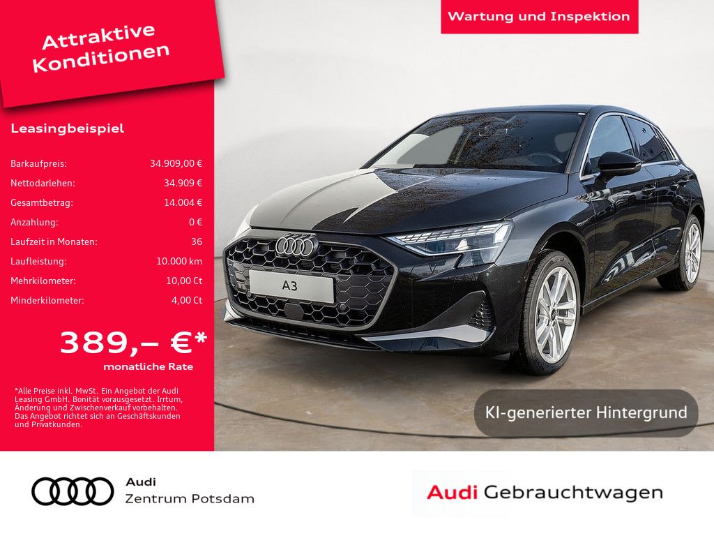 Audi A3 Sportback advanced TFSI MATRIX PANO ACC AHK