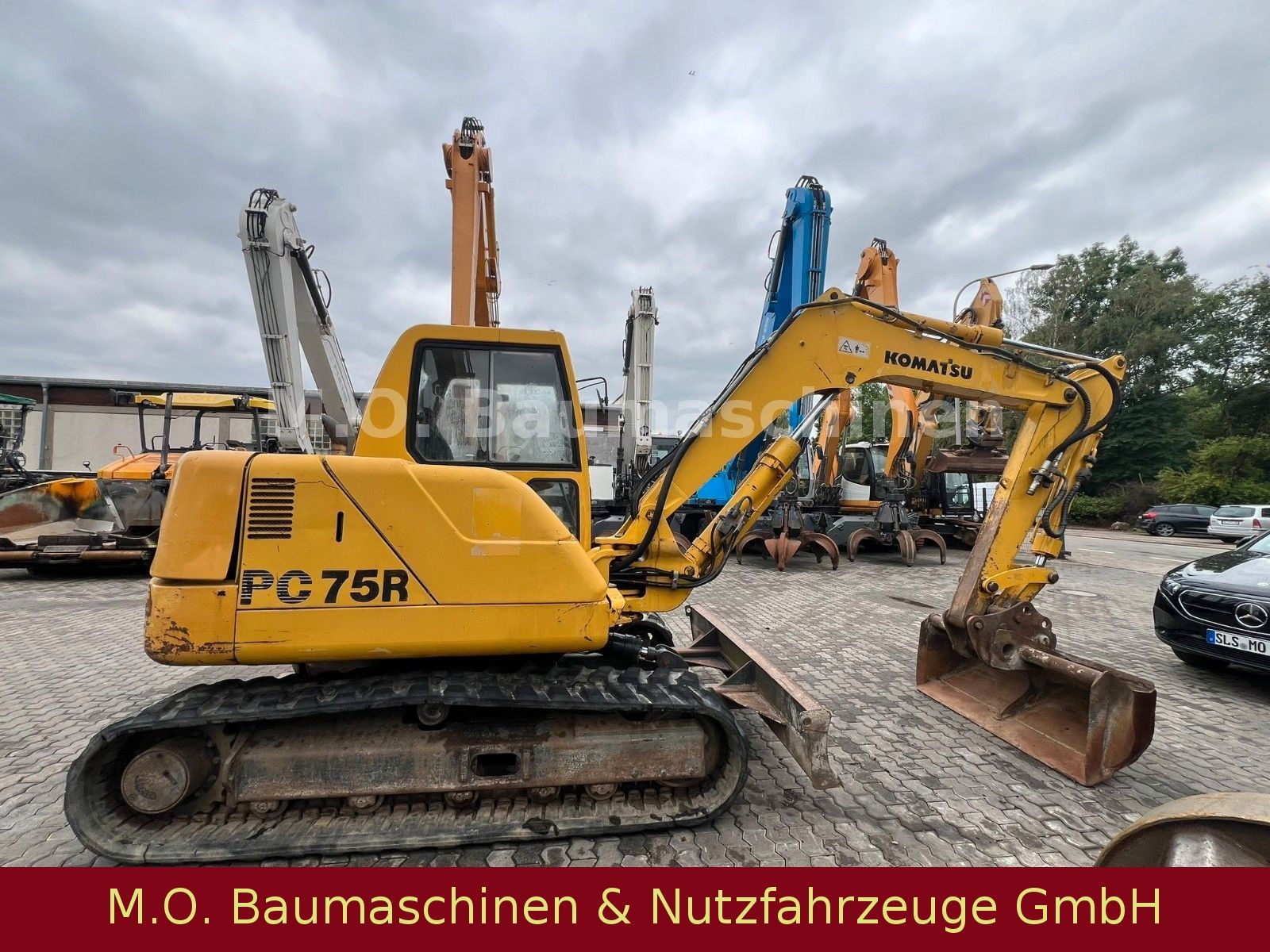 Fahrzeugabbildung Komatsu PC 75 / 7,6 T / SW / Hammerline /