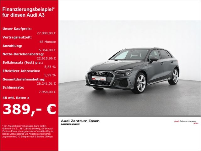 Audi A3 Sportback 40 TFSI e S-LINE S-TRONIC LED NAV P