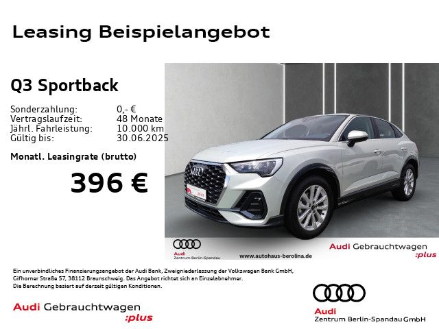 AUDI Q3 Sportback 35 TFSI S tronic *AHK*NAV+*GRA*SHZ*