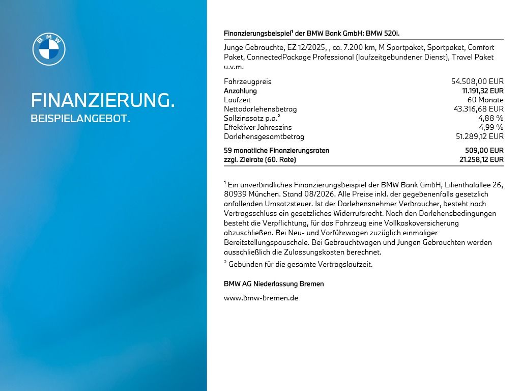 BMW 520 - Bild 7