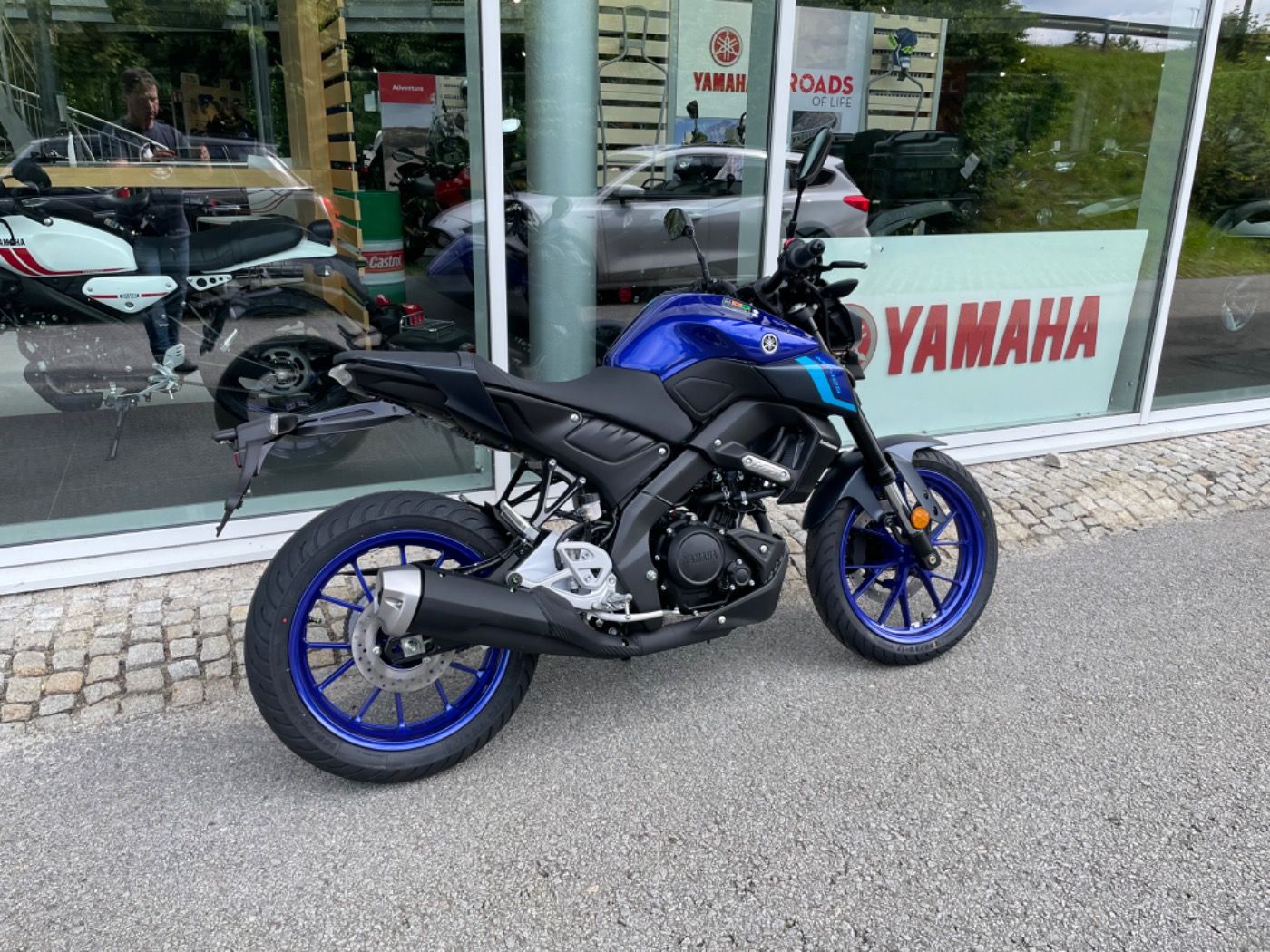 Fahrzeugabbildung Yamaha MT 125 Modell 2024