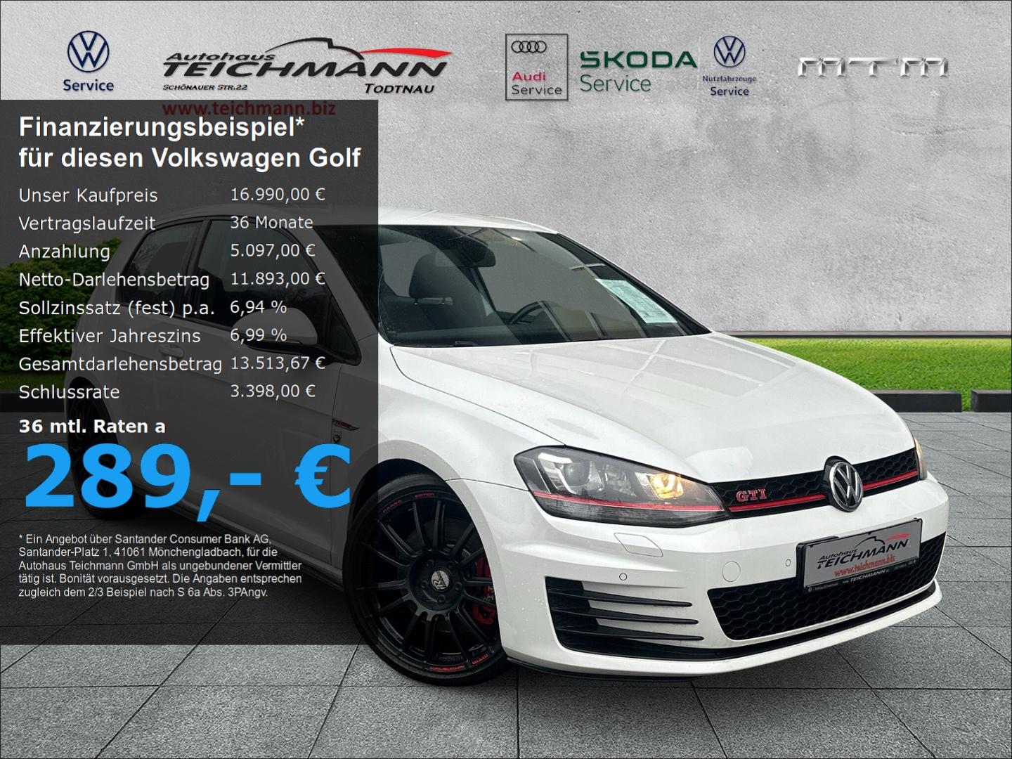 Volkswagen Golf VII GTI MTM Performance