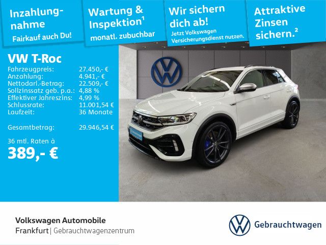 Volkswagen T-Roc R 2.0 TSI DSG 4M AKRA AHK DCC BEATS NAVI