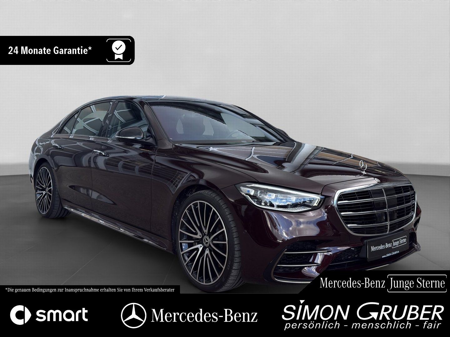 Fahrzeugabbildung Mercedes-Benz S 580 4M L AMG Night First-Class Executive Chauf