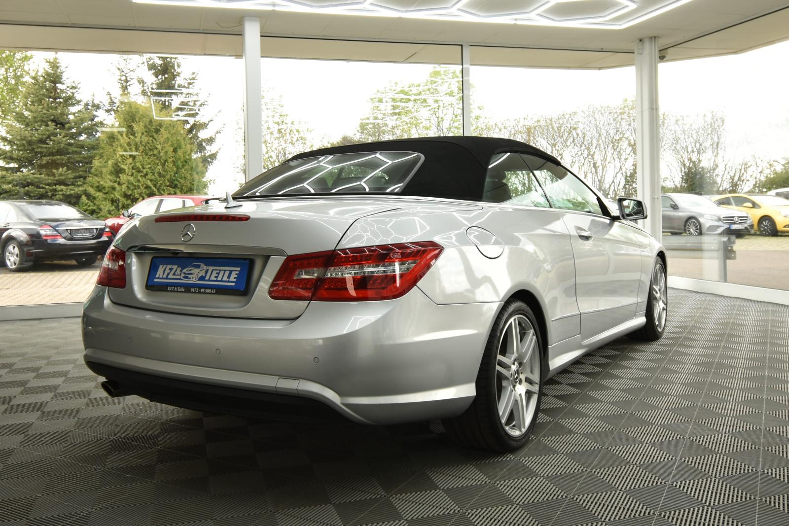 Mercedes-Benz E 250 Cabrio SHZ NAVI SBL AHK TEMP