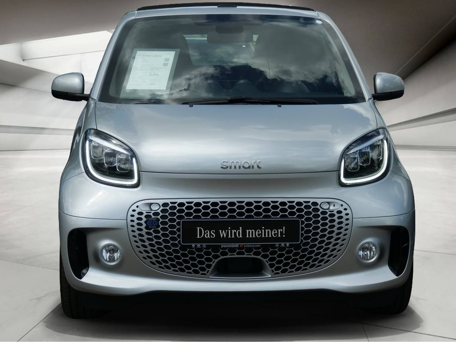 Smart EQ fortwo cabrio prime+JBL-Sound+22KW+LED+16"LM imagem 2