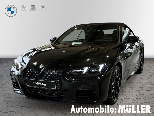 BMW 420 i Cabrio M Sport Klima Navi RFK HuD Alarm Na