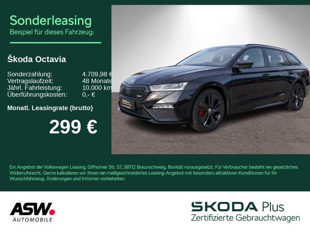 Skoda Octavia RS Combi 2.0TDI DSG LED Nav ACC Pano AHK