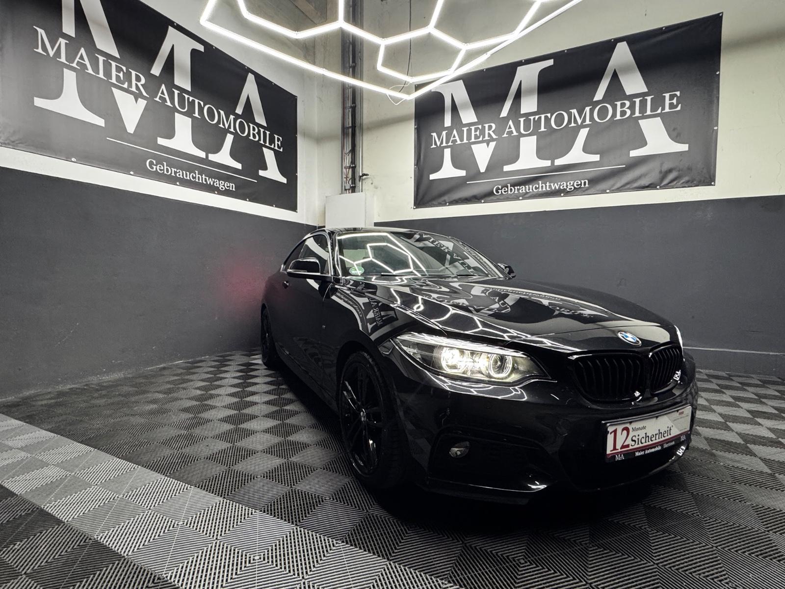 BMW 230i Coupe*M-PAKET*LEDER*LED*PDC*1.HAND*MWST*
