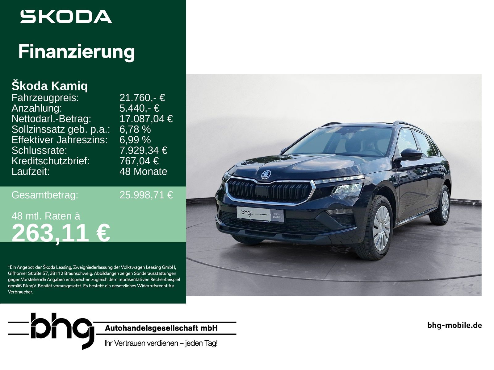 Skoda Kamiq 1.0 TSI DSG Essence