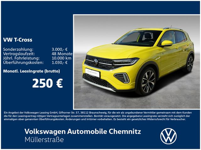 Volkswagen T-Cross R-Line 1.5l TSI DSG *AHK*Beats*WiRä*RFK*