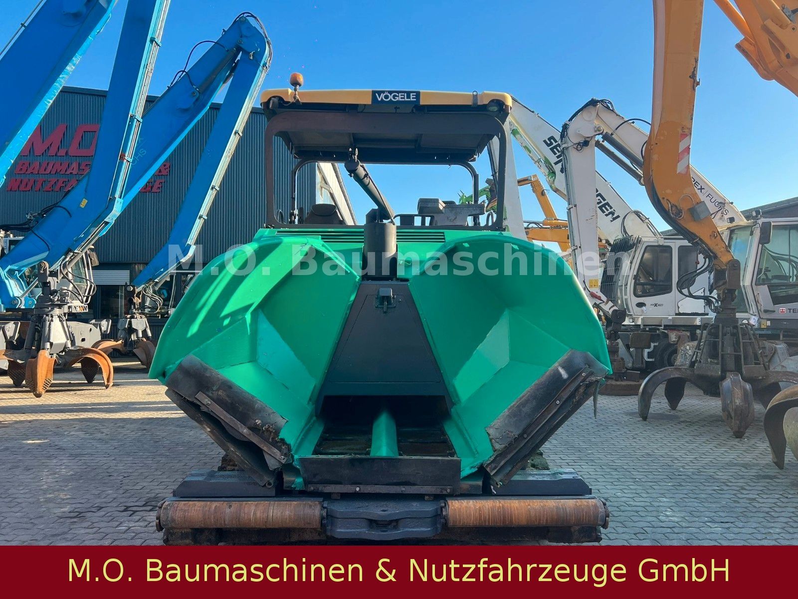 Fahrzeugabbildung Vögele Super 1800-2 / 2x Display / 2x Sensor /2x 50 cm/