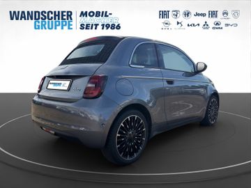 Fiat 500 e Cabrio La Prima 360+Kam.+KeyLess+LED+Navi