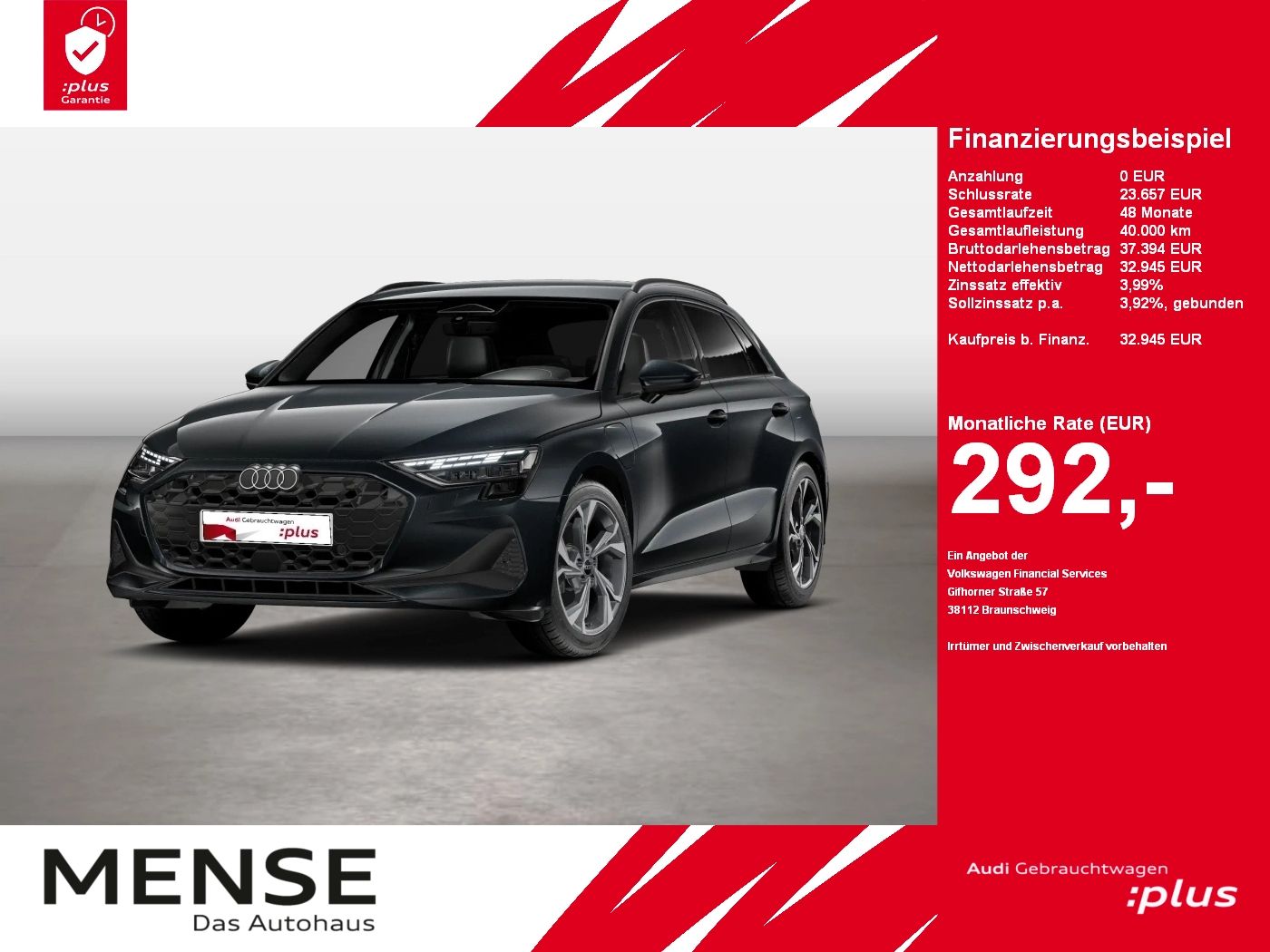 Audi A3 Sportback TFSI e 150 kW S tronic AHK Standhzg