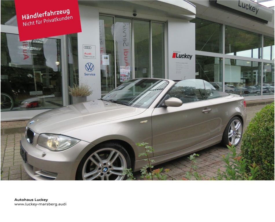 BMW 120 Baureihe 1 Cabrio d Leder M-Paket