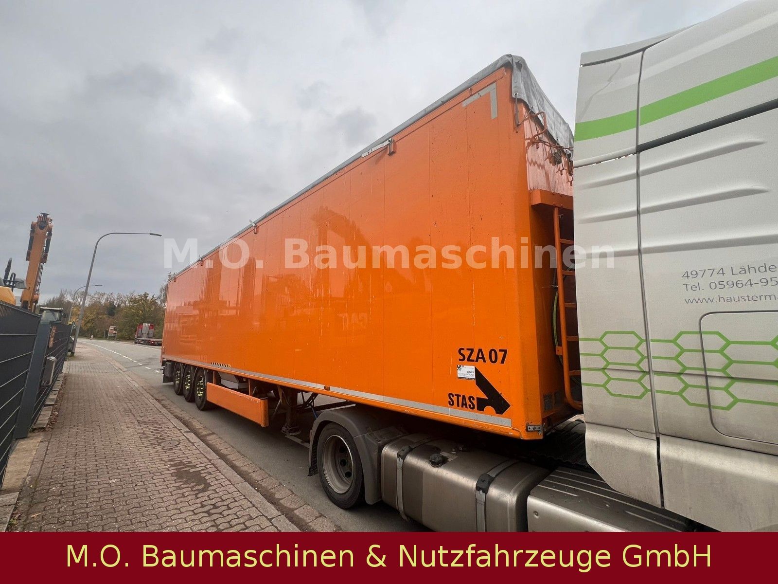 Fahrzeugabbildung Stas S300 ZX / 3 achser / Luft / Walkingfloor / Plane
