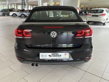 Fotografie des VW Golf Cabrio 1.4 TSI BlueMotion Technology