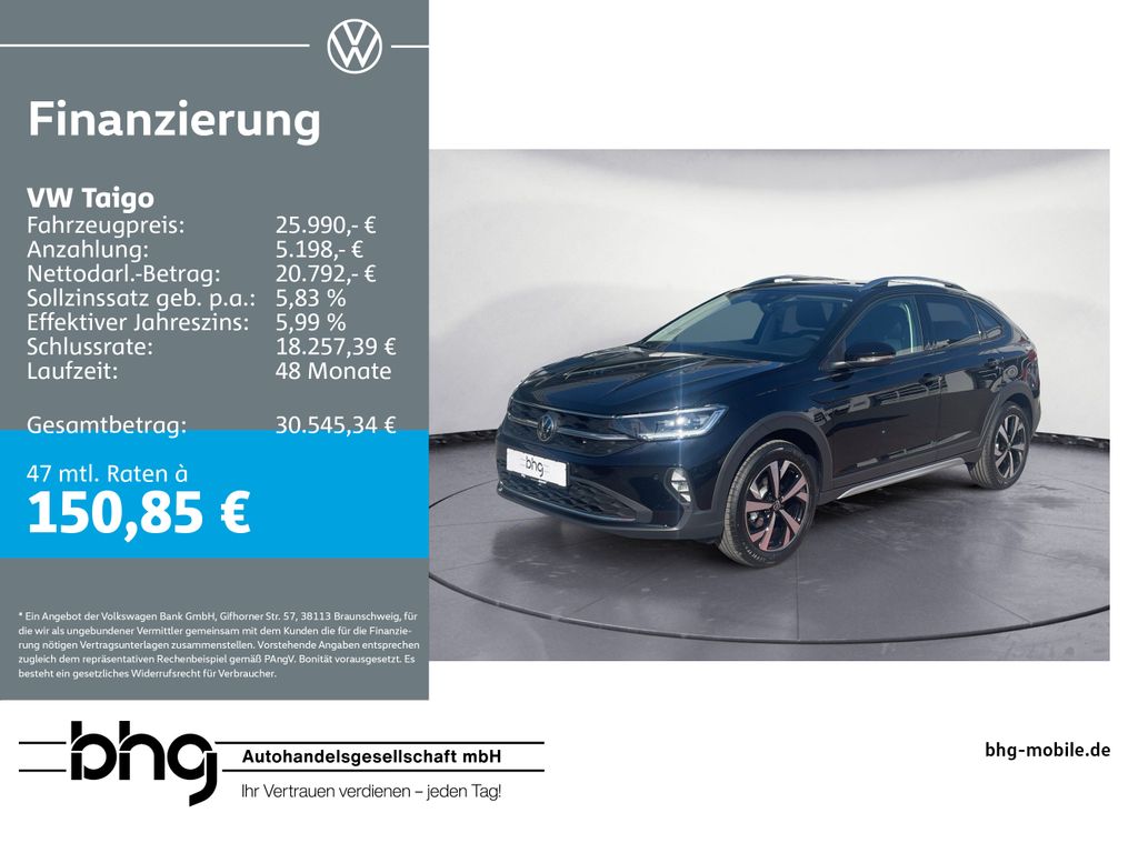 Taigo Style 1,0 TSI OPF 7-Gang-DSG