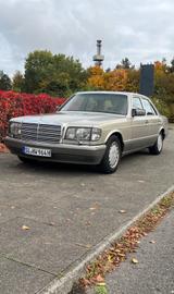 Mercedes-Benz S 420 W126 V8 Oldtimer - silberne Mercedes-Benz S 420